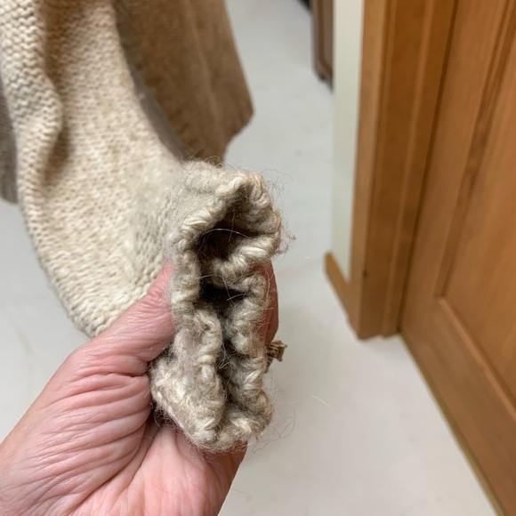 MADEWELL Firelight marled pullover sweater XS 10.5 in side slit wool blend - Picture 8 of 9